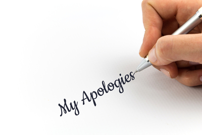 Giving Apologies