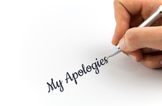 Giving Apologies