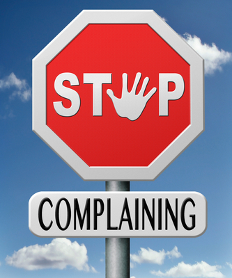 Complaining Less