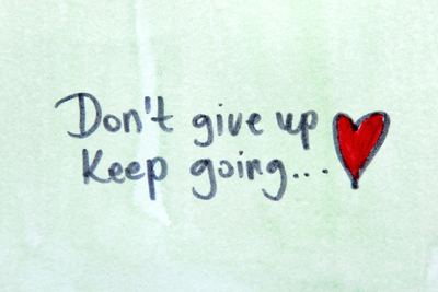 Giving Up?