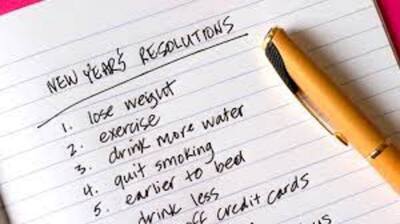 New Years Resolutions